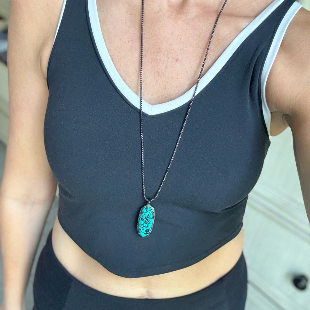 Kendra Scott Turquoise Pendant Necklace